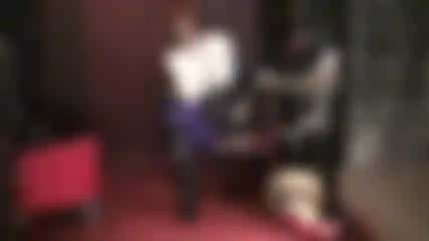 Your cock is throbbing for Mistress' purple silk panties and long shiny boots.