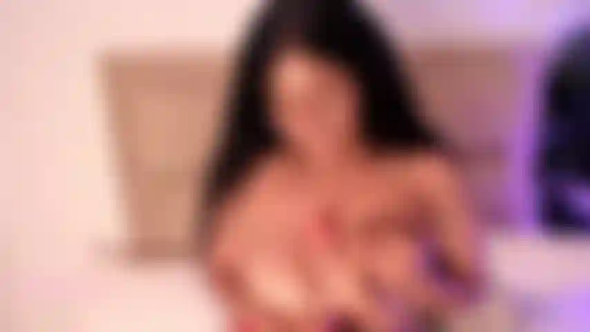 Naked baby girl play with BIG TITS, goof titsjob and blowjob