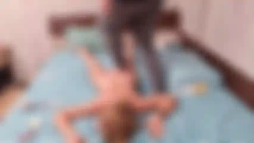 monster and clown trample on each other bodyes