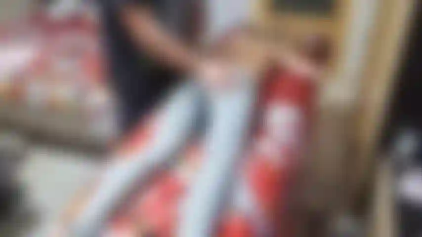 jeans fetish pussy lick and finger