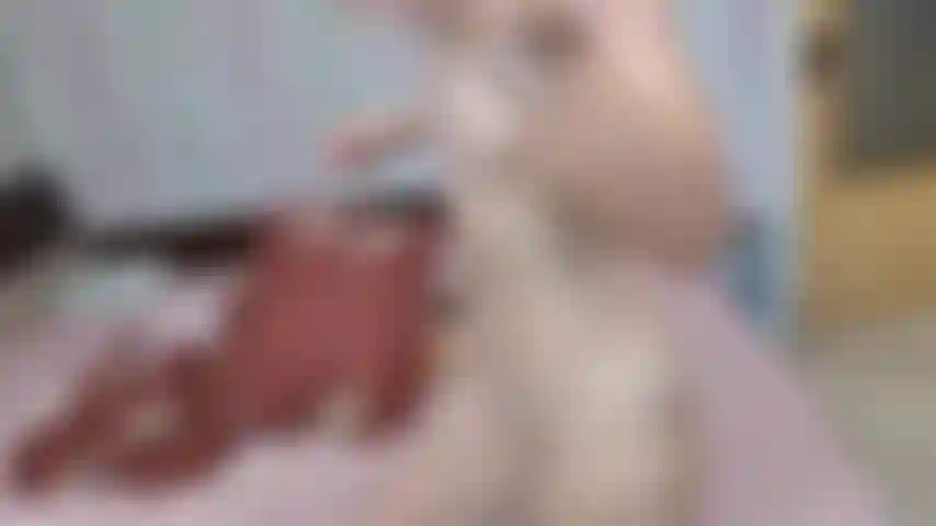 Me masturbo mientras uso delantal de plastico.