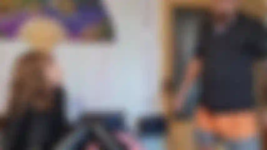 mask fetish, roleplay, mistress make man think she is his wife and make him creampie her