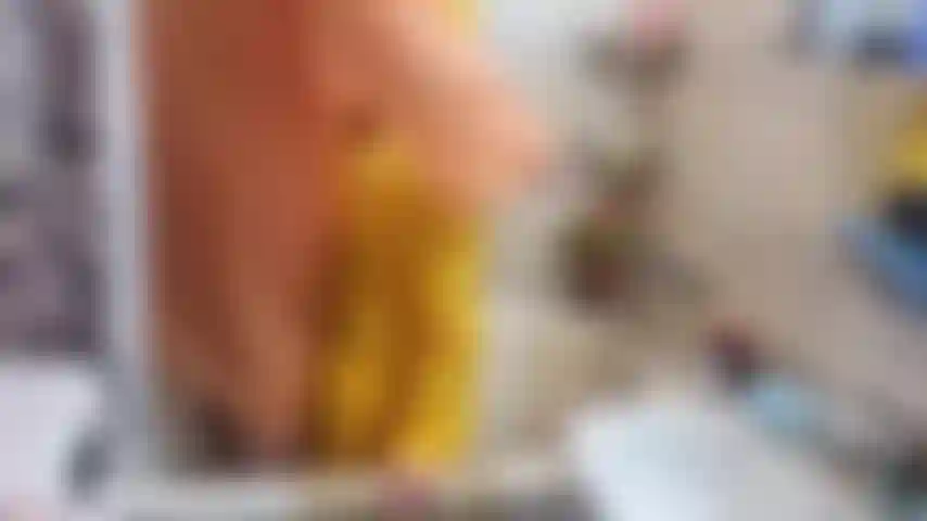 poncho fetish , blowjob, pussy fuck in the shower