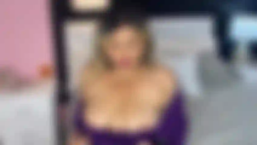 Tease with ice on breasts