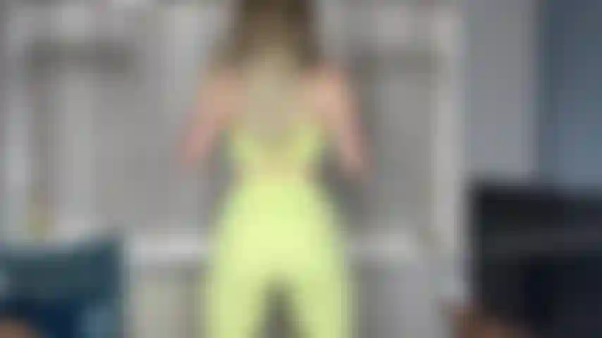 Instructora de gimnasia joi.