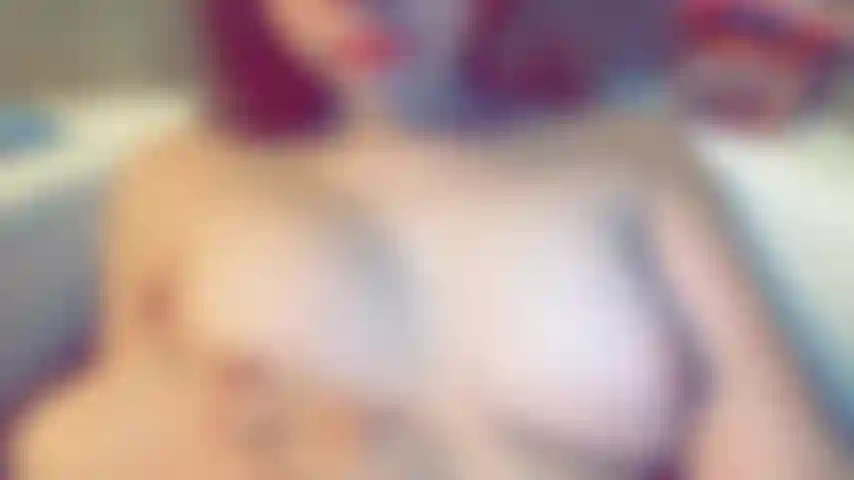 naked in bathtub playing with tits while sucking on fingers (sloppy) and fingerfucking my pussy