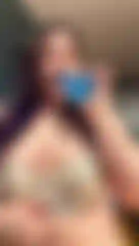 BBW MILF in white bra teases and talks to you during a dildo blow job, complete with sloppy spit and titty fucking.  ✨