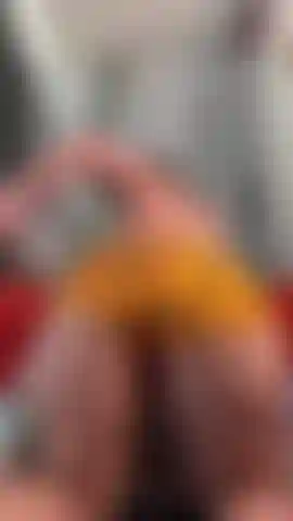 Body oil all over tease and pussy play