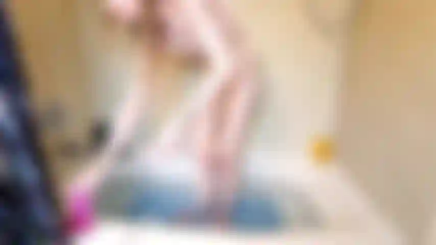 Detrás de escena afeitando la sensualidad.