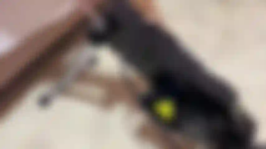 Using a machine on my pussy, naked and naughty.