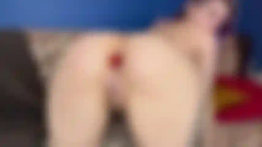first anal with a dildo