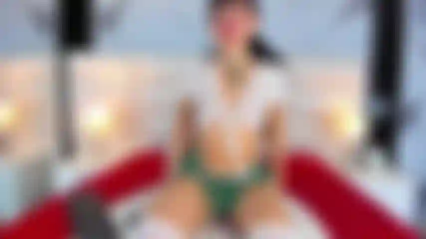 Playing with my small tits