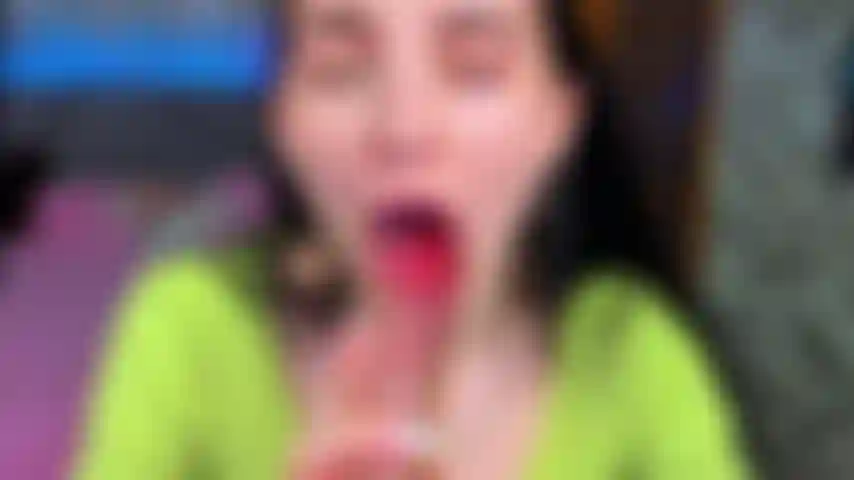 Caliente mamada descuidada.