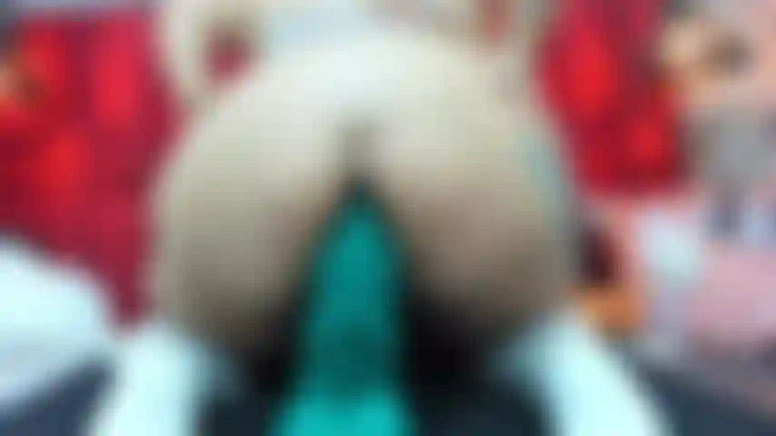 Green anal de cerca adora las pollas de thanos moradas!