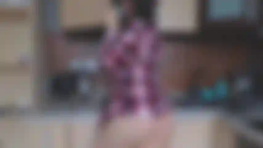 masturbation in the kitchen