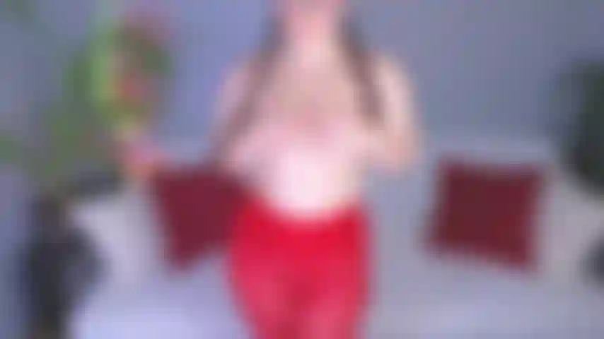 orgasm in red pantyhose