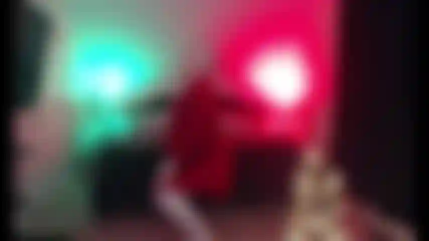 Baile de burlas de bebé de santa.