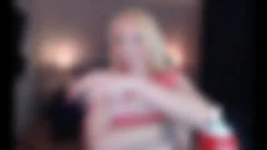 Espectáculo de crema batida de oro.