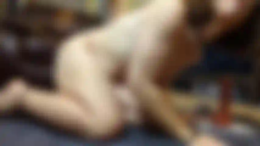 Intento de mamada con consolador self hogtie xd.