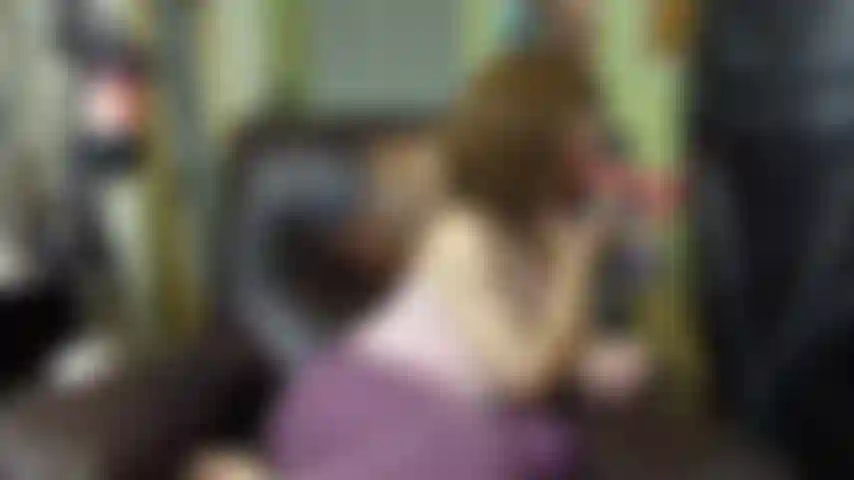 Mamada con consolador, tomas en primera persona también.