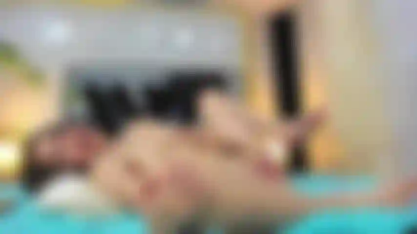 Masturbating my pink pussy in your bed