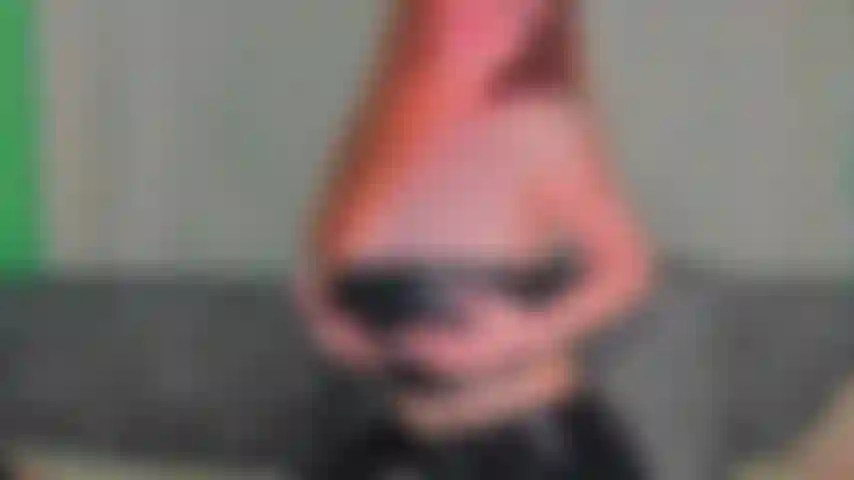 Adoradora de trajes de látex (fetiche).