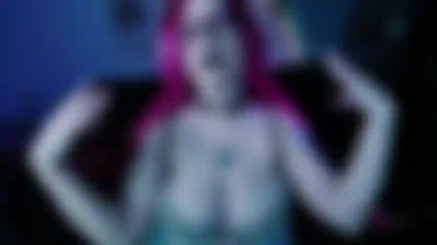 Diosa con curvas, adoración corporal joi - domme pornostar gótica gordita que te hace masturbarte para su placer divino - instrucciones de masturbación joi, lencería de estímulo, novia gótica emo con grandes tetas.