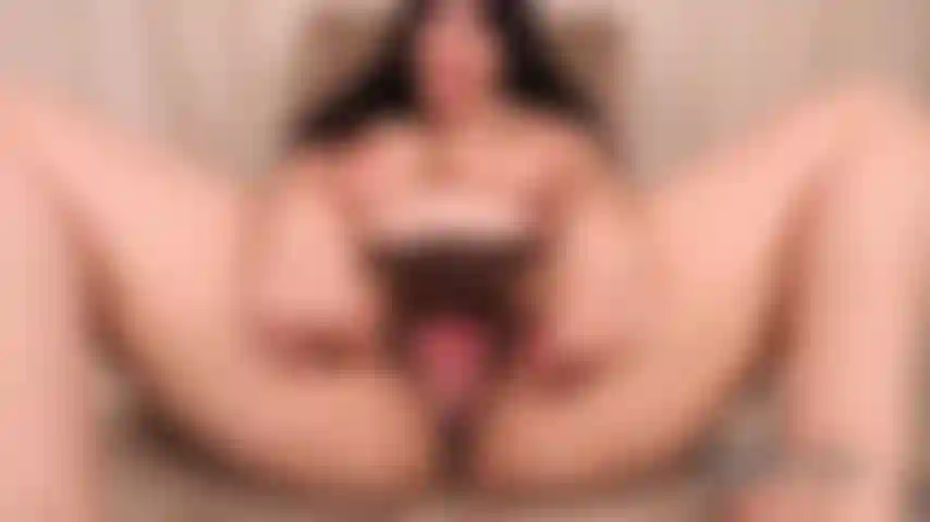 Primer plano de coñito peludo.