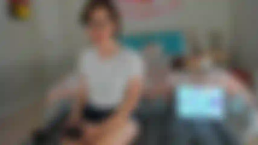 Labios bimbo falsos.