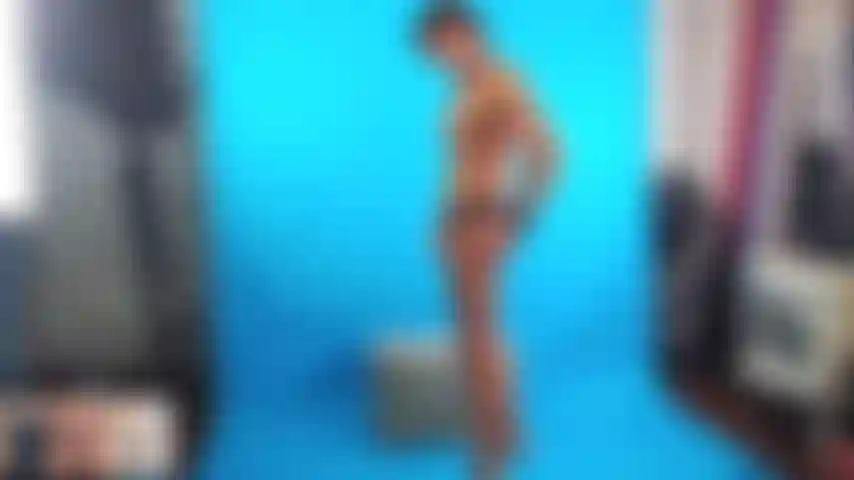 Sesión de fotos de stripshow de tana.