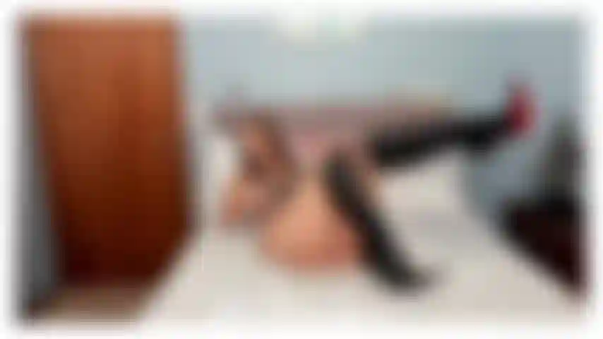 Wearing leather boots teasing you with JOI making you edge until I tell you to cum for me.